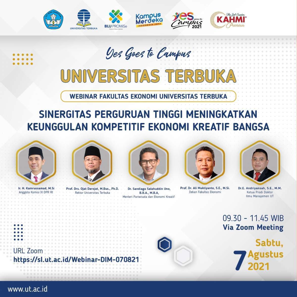 Webinar Fakultas Ekonomi Universitas Terbuka – Universitas Terbuka