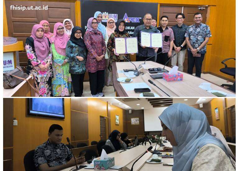 UT Signed MoA with Pusat Pengajian Pendidikan Jarak Jauh (PPPJJ ...